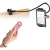 hogance Supporto per Tablet per la Lettura di Kindle con Telecomando Pagina Turner (HKRC005, Rosa), Supporto per eReader, Telecomando RF Volta Pagina, Accessori per Kindles, Regali per i Lettori