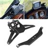 QJY-Motor Part-Store R1200RT Moto Navigazione Staffa Anteriore Supporto del Telefono GPS | Per R1200 RT R 1200 RT 2005-2009 Nero