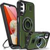 Tuvror Cover per Samsung Galaxy A14 5G /4G con Supporto. [Anello rotante a 360° e Supporto]. Cover protettiva antiurto per Samsung A14, Verde