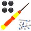 Padarsey 4 confezione gomma di piedi con viti cacciavite kit set compatibile per MacBook Pro A1278 A1286 A1297 13 15 17 (non per display Retina)