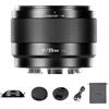7artisans Obiettivo 7Artisans AutoFocus 25mm F1.8 APS-C LITE ad ampia apertura serie F1.8 compatibile con riconoscimento facciale e oculare compatibile con Sony A6000/A5000/A3000/Nex Series a6700 nex-5t nex-3n