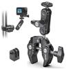 ULANZI Fascetta stringitubo con testa a sfera e Magic Arm R094 Super Clamp