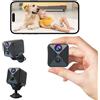 Javiscam Mini Telecamera, WiFi 4K Mini Telecamera di Sorveglianza Interno/Esterno Senza Fili con Registrazione, Lunga Durata della Batteria, Mini Rilevamento del Movimento, Visione Notturna