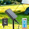 Yomistar Kit Scatola di Controllo per Pannelli Solari, Batteria da 3,7 V 1200 mAh per Catena Luminosa a LED da 3 V