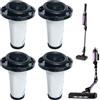 Beaufan Confezione da 4 filtri in schiuma di ricambio compatibili con Rowenta RH2038 X-Force Flex 9.60 / Rowenta X-Nano Cordless Vacuum Cleaner Filter