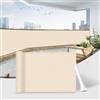 Sunnylaxx Frangivisto per Balcone 85x300cm Protezione，Copri Ringhiera Balcone，Impermeabile & Protezione UV-Schermi Privacy con Occhielli Khaki