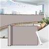 Sunnylaxx Frangivisto per Balcone 85x500cm Protezione，Copri Ringhiera Balcone，Impermeabile & Protezione UV-Schermi Privacy con Occhielli Taupe