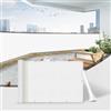 Sunnylaxx Frangivisto per Balcone 90x500cm Protezione，Copri Ringhiera Balcone，Impermeabile & Protezione UV-Schermi Privacy con Occhielli Bianco