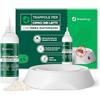 GREENBUGS Trappola per Cimici dei Letti (x4) con Diatomee 100% Biologiche - Kit Interceptori Anti-Cimici per Piedi del Letto - Soluzione Efficace - Manuale d'Istruzioni Incluso