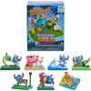 Just Play HAPPY HAUL Disney Stitch Goes Wild Scene Setters, action figure collezionabile a sorpresa in blind box con base scenica e accessori, altezza 8 cm, edizione limitata, da 8 anni in su