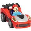 Just Play Topolino Rev 'n Glow Racer con luci e suoni, auto di Topolino, frasi di Topolino, giocattoli per bambini dai 3 anni