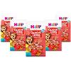 HiPP Crunchy Lions, Muesli alla Fragola e Vaniglia, Biologico, 5x300g, Cereali per Bambini dai 3 Anni, Ideali per Colazione o Merenda, Colorano il Latte, Divertenti e Nutrienti