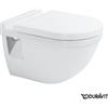 Duravit Starck 3 WC con scarico sifonico sospeso, modello speciale, 2206090000, Starck 3 bianco [WC > WC Sospesi]
