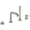 Grohe Essence rubinetto bordo vasca, miscelatore monocomando, 19578DC1, Essence supersteel [Rubinetteria Bagno > Rubinetteria Vasca]