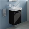 Geberit Renova Plan lavamani, evineo ineo5 evo mobile La: 50 cm, 1 anta, con maniglia incassata,, 501628001+BE0983BM, Renova Plan [Mobili da Bagno > Mobile con Lavamani]