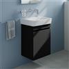 Geberit Renova Plan lavamani, evineo ineo5 evo mobile La: 50 cm, 1 anta, con maniglia incassata,, 501631008+BE0983BM, Renova Plan [Mobili da Bagno > Mobile con Lavamani]