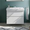 evineo ineo5 evo mobile La: 85 cm, 2 scomparti estraibili, con maniglia incassata, per lavabo Generit Renova Plan,, BE0990WH, ineo5 evo [Mobili da Bagno > Mobili Lavabo]