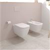 Ideal Standard Basento WC sospeso con bidet, K888101+K888301+K888501, Basento bianco [WC > Set WC / Bidet]