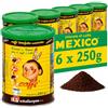 Passalacqua Mexico Caffè Premium Macinato - 6 Lattine 250g (1,5kg) - Tostatura Autentica Napoletana 100% Arabica - Ideale per Moka ed Espresso - Dolce e Aromatico Note di Miele, Nocciole e Caramello