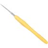 Coopay Uncinetto 1,5 mm - Punta in metallo per punte e uncinetto fine - 1 pezzo piccolo uncinetto con morbido manico ergonomico in TPR