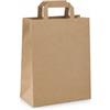 PACKY - Sacchetti Carta Con Manici 22x28x10 Cm - 25 Pezzi - Buste Carta