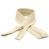 DOJA Barcelona | Cerniera Giubbotto Aperta | 10 Pz | 70cm | Numero 5 | Beige | Chiusure Zip Giubbotto | Cerniera per Giubbotto da Cucire | Ricambi Cerniera Lampo Giacca, Pantalone, Borsa, Jeans