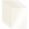 ZGDYi 28 Fogli Cartoncino Bianco perlato formato 250 g/m², Cartoncini Bianchi A4 per Crafting, Ufficio Stampante Carta, Inviti, Biglietti DIY, Cartoncino A4 per Progetti Creativi, Disegno, Disegni 210x297mm