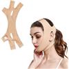 QSZHSL Fascia Viso Lifting, Maschera Lifting Doppio Mento, Maschere Riutilizzabili a V, Fascia per il Lifting del Viso, Fascia Mento Lifting, per il viso Per Facciale a forma di V per viso rassodante