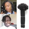 Alaleibaby Extension per dreadlock in veri capelli umani, 0,6 cm di spessore, 15,2 cm, 40 fili, per uomo/donna, per tutta la testa, realizzate a mano, permanenti, possono essere tinte, decolorate