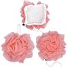 RUGBOL Spugna da bagno 2 in 1, spugna da doccia in luffa, scrunchies da bagno, scrub e pulizia - scrub per il corpo da usare sotto la doccia per uomini e donne, articoli da bagno (rosa)