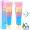 ALIIP Dentifricio Sbiancante alla Niacinamide, 2Pz Dentifricio Naturale Sbiancante con Niacinamide e Mint, Formula Delicata per Denti Più Bianchi e Alito Fresco, 100g
