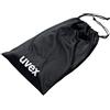 UVEX Bustina Portaocchiali Grande bag micro fiber large for goggles Unisex Unica,Nero