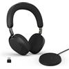 Jabra Evolve3 75, MS, Link390c, Black, WLC chrg