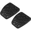 BIAREN 2 x pastiglie per pedale freno e frizione in gomma per Nissan Qashqai 2007-2020 (veicoli manuali) 46531JD00A