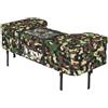 QLS Borsa per quad, per montaggio anteriore o posteriore con maglia resistente, 93 x 43 x 23 cm