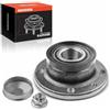Frankberg Cuscinetto ruota Set di cuscinetti ruota Asse Posteriore Ruota flangiata diametro 117,5 Con Anello magnetico ABS Compatibile con Strada Pick-up 178 278 Stilo Multi Wagon 192 46554134