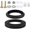 Goktvai Kit Guarnizione Toilet Camper per Thetford Aqua-Magic Style Plus, Style II/Lite, 34120 Guarnizione a Sfera Valvola Scarico con Set Hardware Montaggio Ricambi Toilet Camper