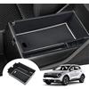 GAFAT Compatibile con Kia Sportage NQ5 2025 2026-2022 (Automatico) Vano Portaoggetti per Bracciolo, Sportage 2025 Contenitore Organizer Braccioli per Console Centrale, Accessori Sportage NQ5 (Bianco)