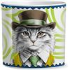 Egan Set 2 Coprivaso HUMAN ESSENCE Gatto ''INDEPENDENCE'' 12X12 CM