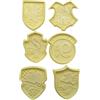 Gedalabels Stampino per biscotti Harry Potter, 6 pezzi, PP