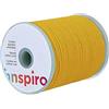 INNSPIRO Cordone cotone cerato sottile giallo 1,0 mm. 100 m.