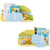 Twig & Leaf Mensole Bambini in Legno Massiccio FSC (Set di 2) - Mensole Libri Bambini per Cameretta Bambino o Bambina - Mensola Scandinava e Libreria Bambini Montessoriana