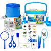 Gdbykds Kit Esploratore Bambini, Kit Insetti Bambini, 23 Pezzi, con 12 Falsi Insetti, Scatola di Osservazione, 3-6 Anni
