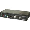 Lindy 39377 switch per keyboard-video-mouse (kvm) Nero [39377]