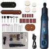 SUNOYA Strumento Multifunzionale a Batteria per Incisione Penna, Mini Utensile Rotativo con 50 Accessori, Kit Strumenti per Incisione a 3 Velocità, Penna per Incisione Elettrica per Foratura, Incisione