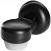 Miratic Sensore di Movimento per Luci PIR 360° Rilevatore di Presenza Portata max. 24m Regolazione: Time Sens Lux Montaggio in Superficie (nero)