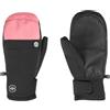 SIROKO - Muffole da Sci e Snowboard PITZTAL Pink - M - Nero/Rosa bubblegum