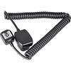 ayex Cavo Flash TTL I/II 0,6-1m Spiralato Compatibile per Canon Fotocamere Reflex DSLR