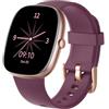 HUAKUA Smartwatch Uomo Donna Chiamate e WhatsApp Orologio Smart Risposta Chiamate Bluetooth Contapassi da polso Cardiofrequenzimetro Saturimetro Impermeabile per Andorid iOS