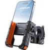 JOYROOM 2026 Porta Cellulare Moto, 【Antiscivolo Antivibrante】 Supporto Telefono Bici【1s Blocco】 Universale Porta Telefono Moto Manubrio Holder per iPhone 17/16, Samsung S26/S25, 4,7-7,0 Smartphone